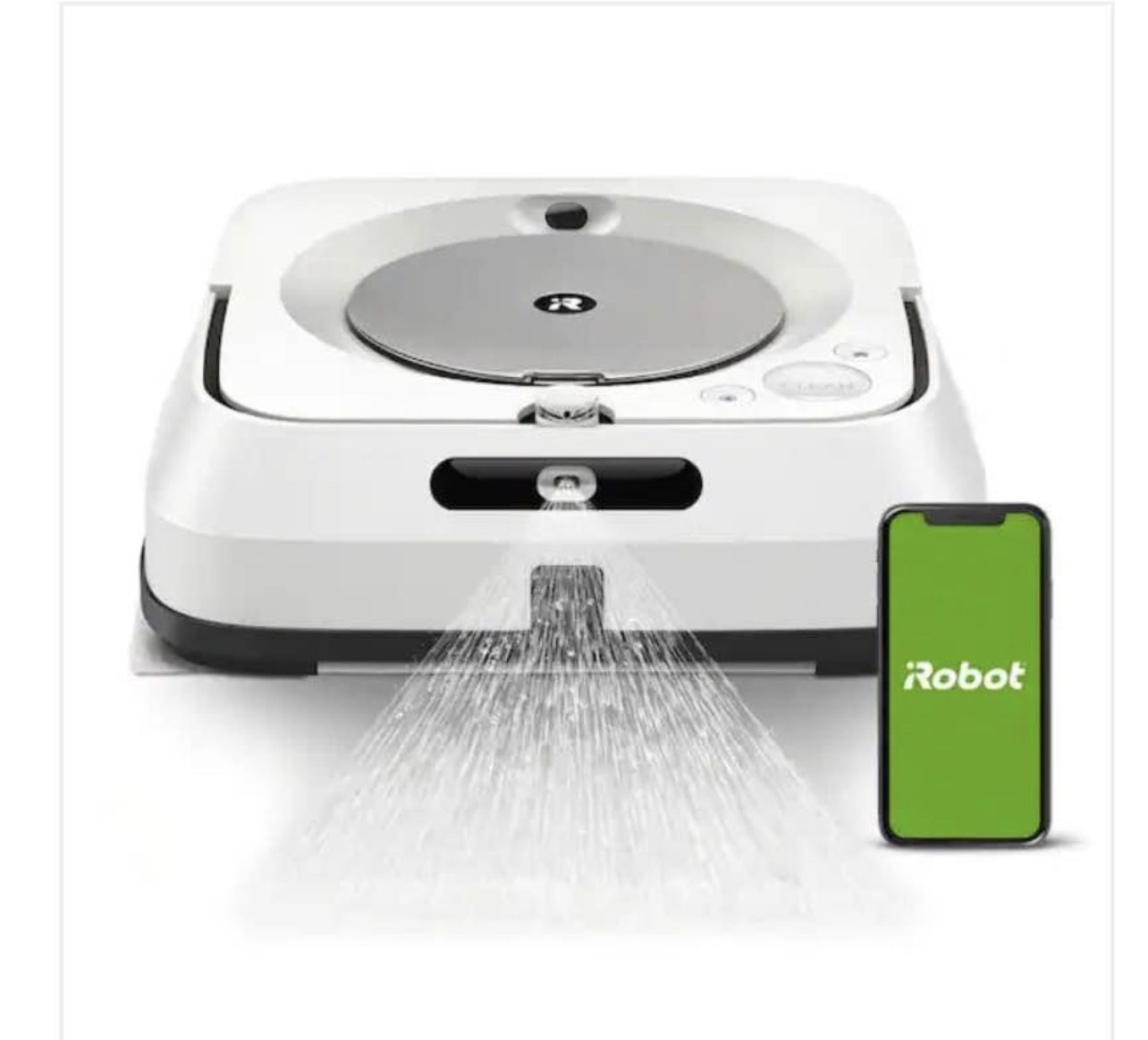 Braava jet m6 (6110) Robot Mop – Wi-Fi Connected Precision Jet Spray, Smart Mapping, Multi-Room, Recharge and Resume. Serious inquiries only. Asking $