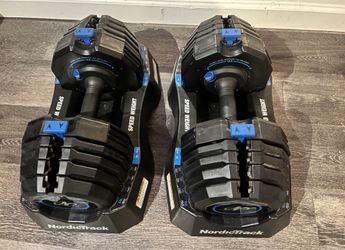 NordicTrack Speed Weight Adjustable Dumbbells