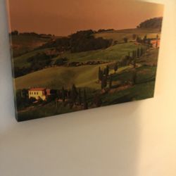 Picture Of Italy On Stretched Canvas 