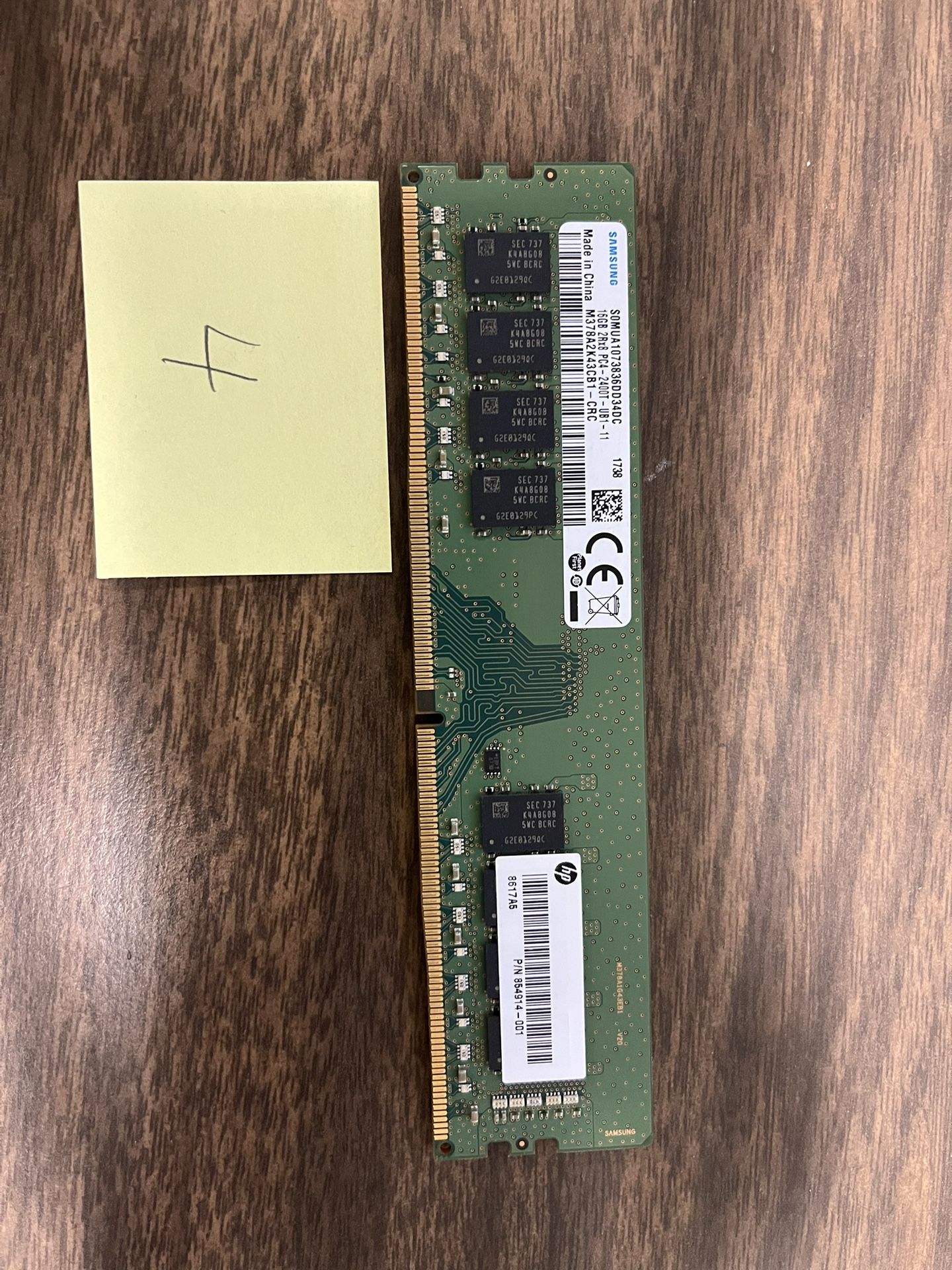 16GB DDR4-2400 Desktop Ram #4