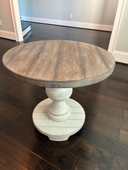 Birch Lane Gildford Solid Wood Pedestal End Table