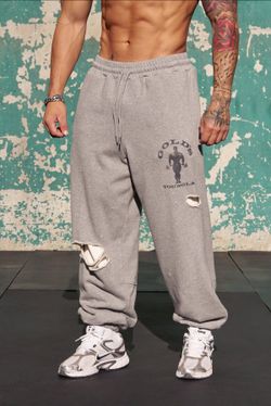 YoungLA 2054 - GOLD'S IRON LEGACY LAYERED JOGGERS