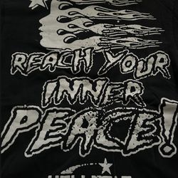 Black he’ll star shirt size M 