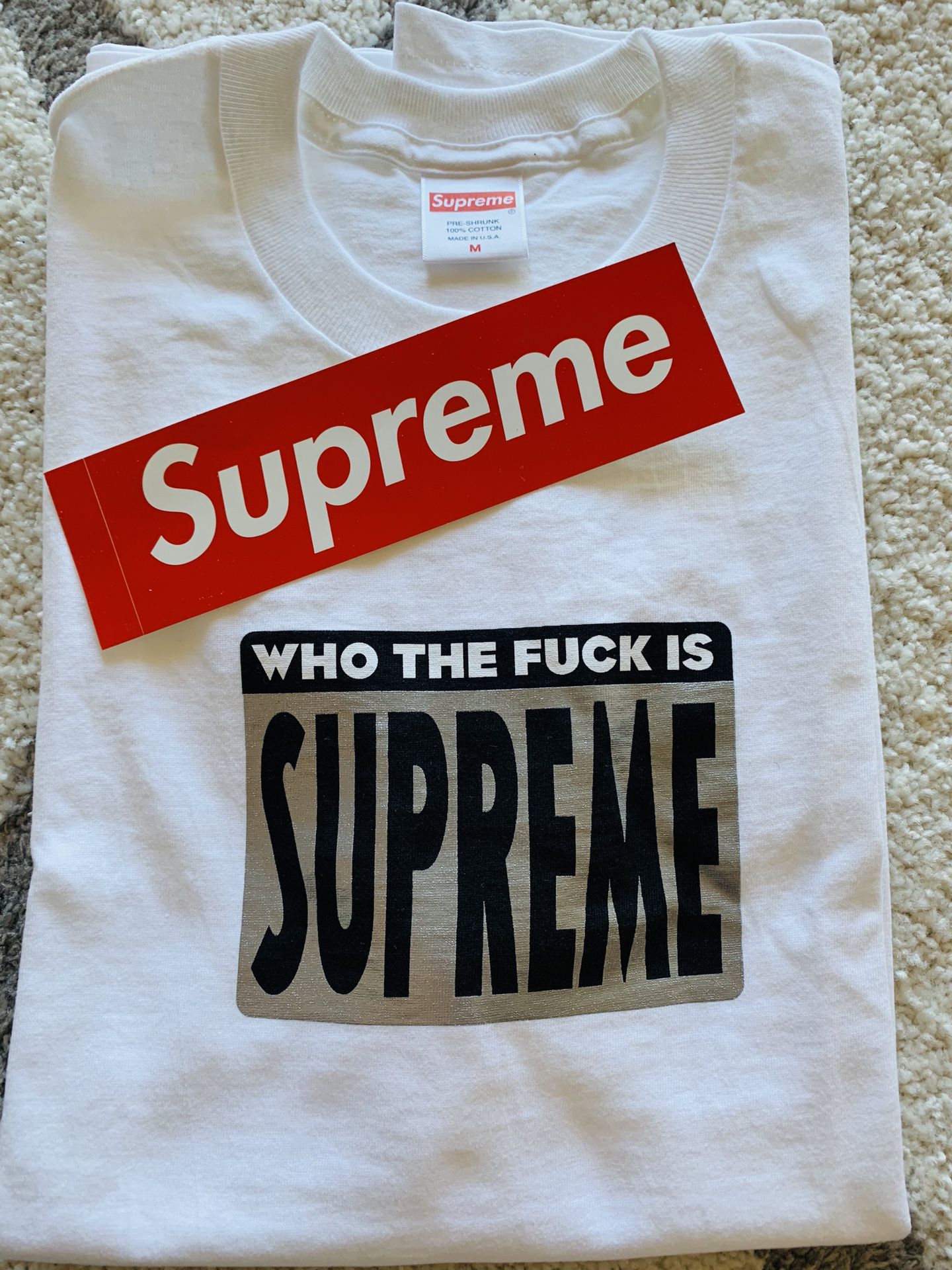 Supreme T shirt size M