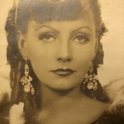 Greta Garbo Photo Signed ? 1930’s