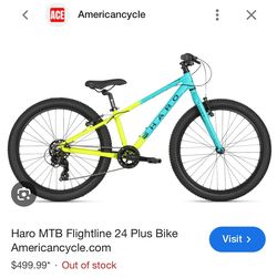 Haro Flight Line 24 (gently used-kids)