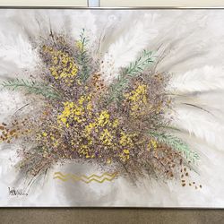 Large Custom Painting Framed 48” x 60”