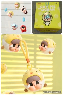 The PUFFERFISH Cry Me an Ocean CRYBABY Earphone Case Bag