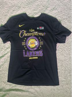 Nike 2020 Lakers Championship Shirt Mens Size L