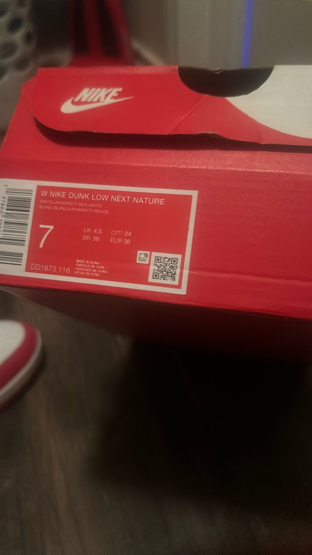Nike Low Dunks University Red