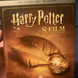 Harry Potter 8 Film 4k and Blu Ray Collection 