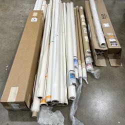 ARTISTS PRIMED COTTON CANVAS REMNANTS — MAKE OFFER