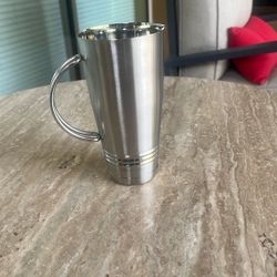 Silver plated/ Stainless Cocktail or Water Pitcher Made in India