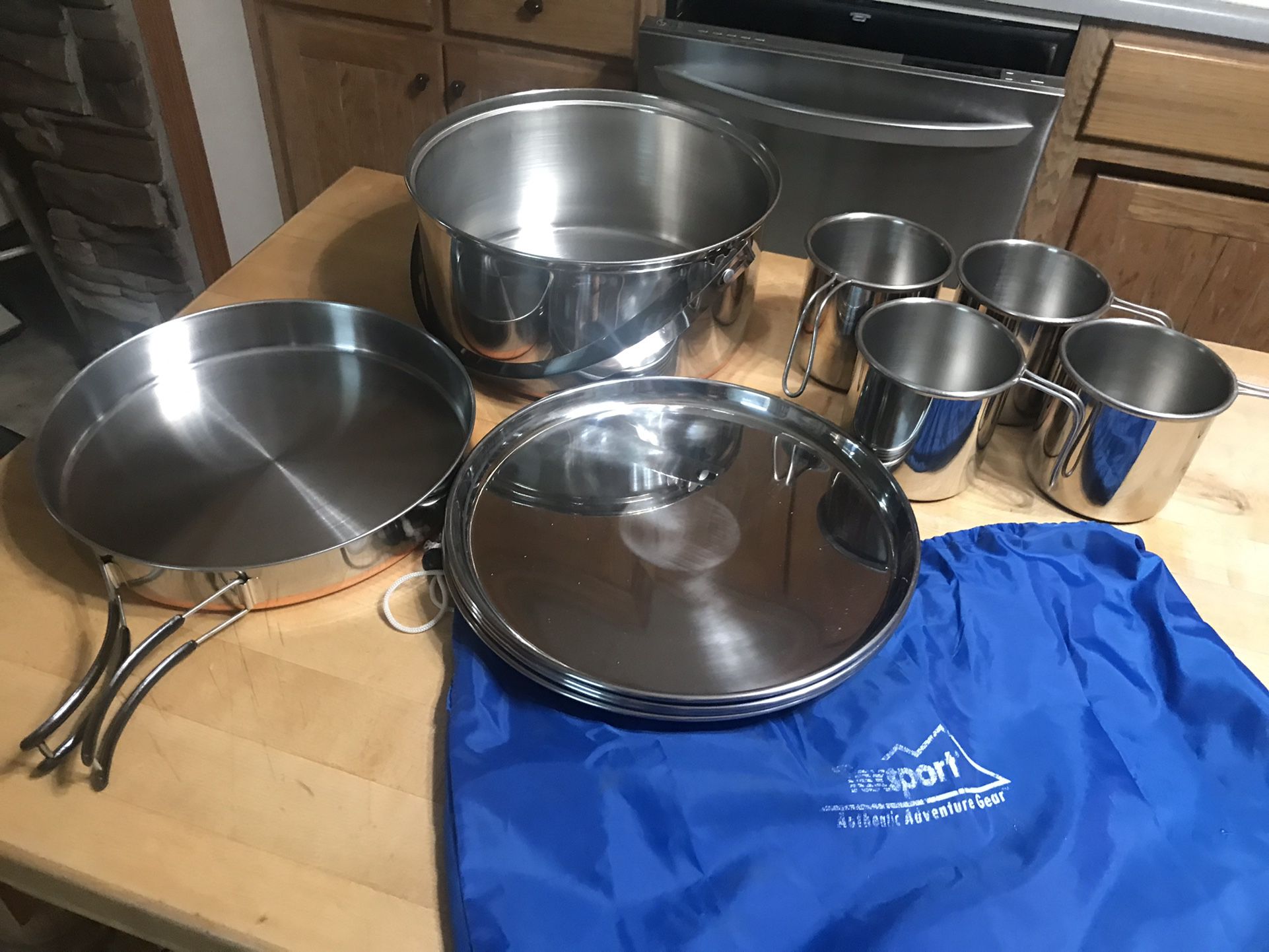 Stainless Camp Set