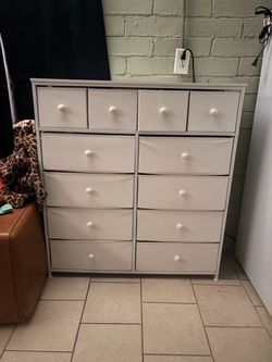 12-Drawer Fabric Dresser Storage Tower