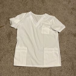 White Medium Scrubs