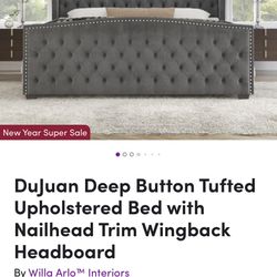 King bedframe 