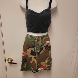 Self Made Sexy Army Plus Size Costume 2xl