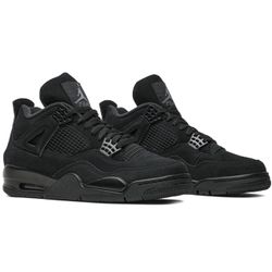  Air Jordan 4 Retro 'Black Cat' 2020