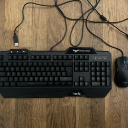 Havit RGB Keyboard and Mouse Bundle