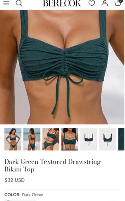 Berlook swimsuit set size Large Top/XL bottom