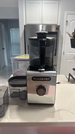 Cold Press Juicer Machine, 6.5" Large Feed Chute Masticating Extracto