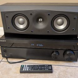 Sony STR-DH590
5.2-channel home theater receiver with Bluetooth®
