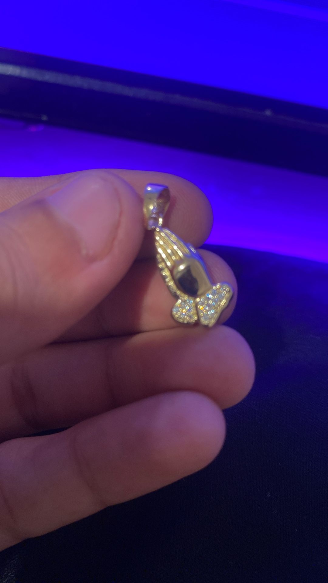 Pendant Iced Out On Bottom
