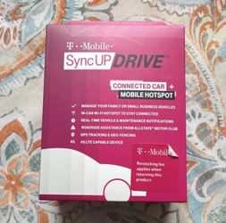 T-Mobile SyncUP DRIVE Connected Car Mobile Hotspot GPS Tracker
