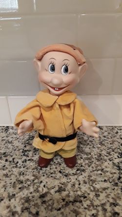 Disney Snow White Dopey Porcelain Doll