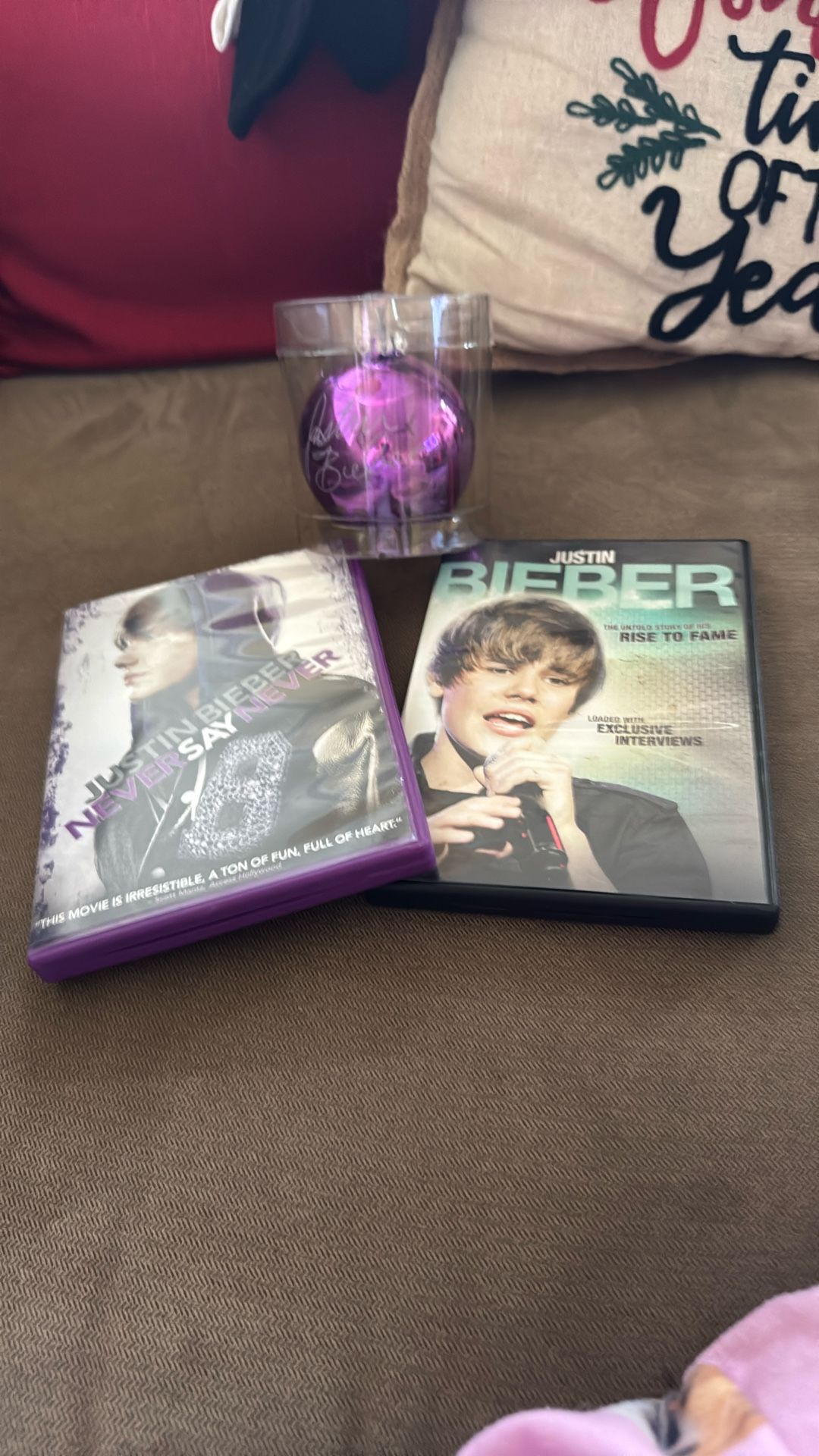 Justin Beiber DVD Gift Set