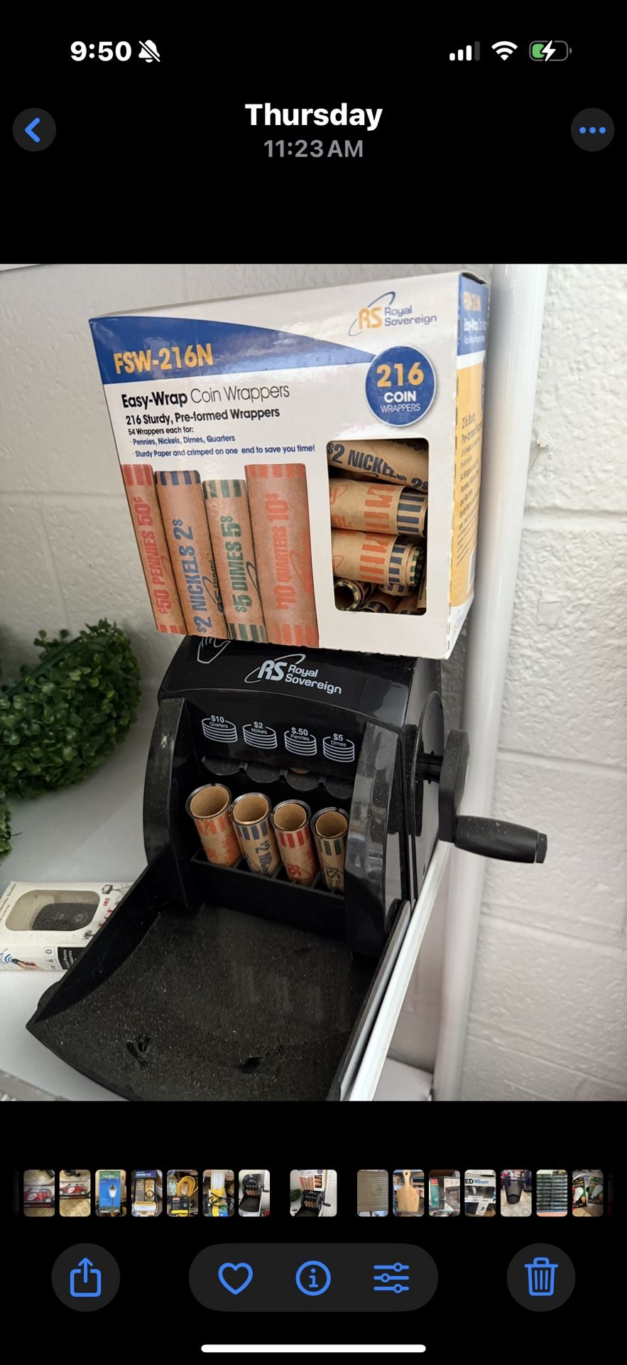Coin Counter And Wrappers