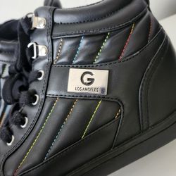  G Los Angeles By Guess Black High-Top Shoes