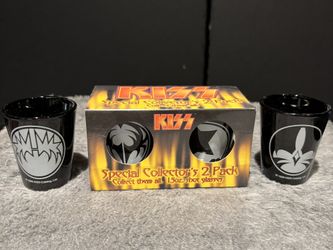 KISS - 4 Shot Glass Set