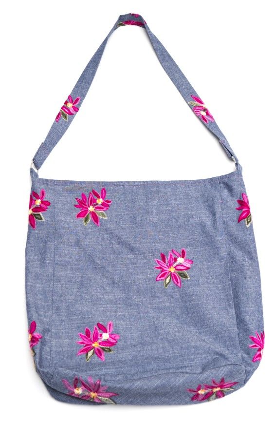 Ted baker Style Denim Tote Bag Purse Shoulder Bag
