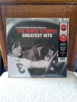 The White Stripes - Greatest Hits. 2 Lps and also comes with Turntable Slip Mat. New Sealed