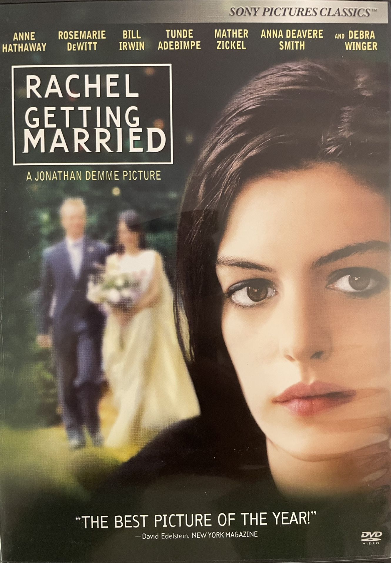 RACHEL Getting MARRIED (DVD-2008) Anne Hathaway + Bill Irwin + Rosemarie DeWitt!