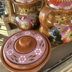 Artículos De Barro! Nuevo Inventario! Cada Pieza Tiene Su Precio!