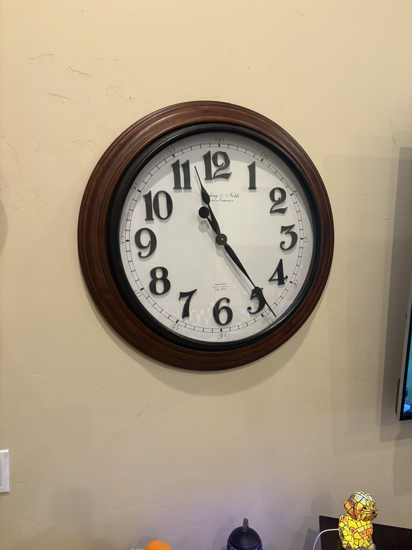 Oak Framed Antique Clock