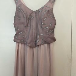 Vestido Color Plomo  Medida xL