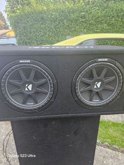 Subwoofer Kicker In Ported Box