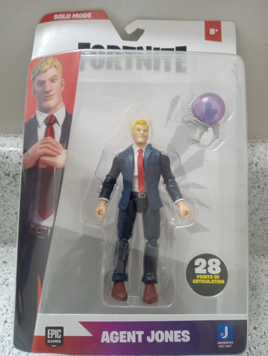 Fortnite Agent Jones Figure Sealed