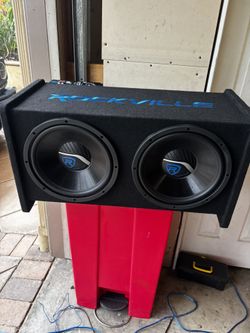Dual 12” Subs + Amp