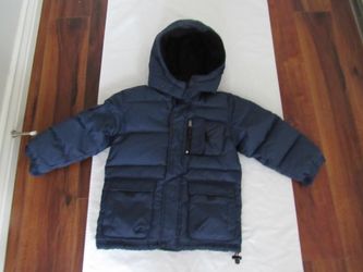 Boys 4T Blue Winter Jacket, Gap
