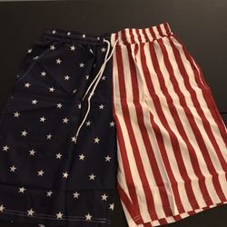 New Mens Swim Trunks Size Large 