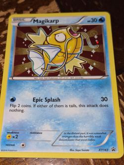 Magikarp pokemon mint condition asking $50 obo