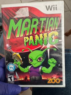 Martian Panic Nintendo Wii Game