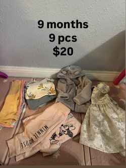 9 months Cute Baby Girl Clothes Winter Clothes