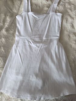 Cotton athletic pink dress