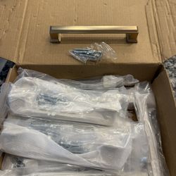 20 x 5 Inch Cabinet Pulls Handles Gold Color Champagne Brass